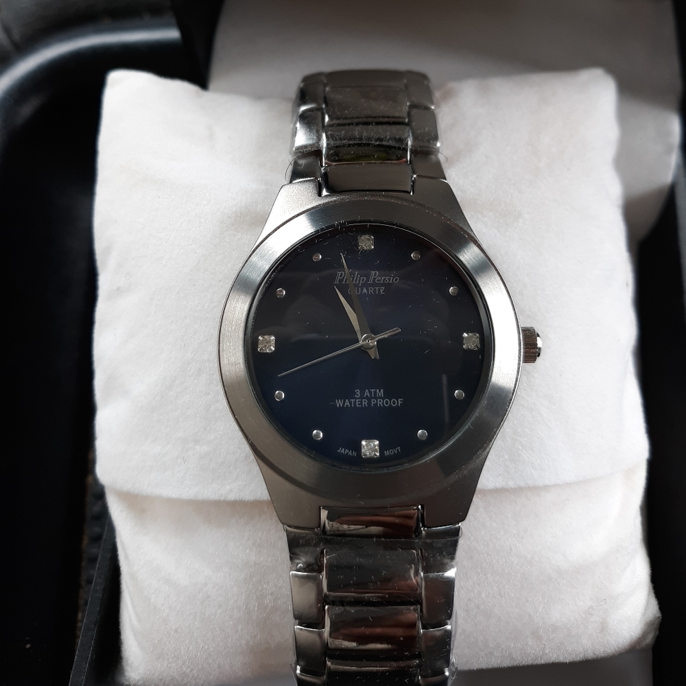 Phillip Persio watch  w/ 4 diamonds